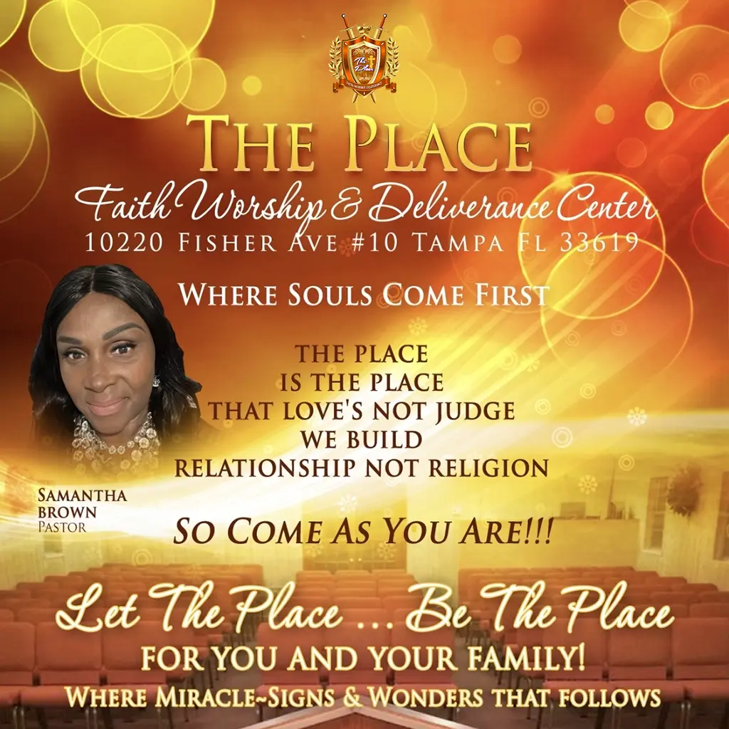 The Place-FWDC Sunday Worship Service Church Events in Tampa, FL